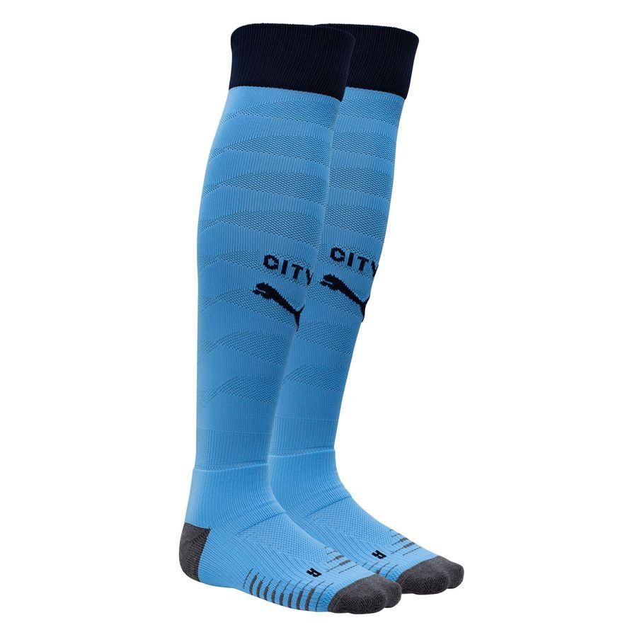 Manchester City Home Socks 2025/26-SoccerKits Hub | Buy Soccer Jerseys Online